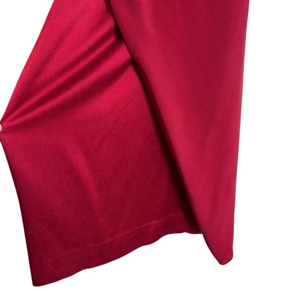Diane Von Furstenberg Valetta Red Silk Blend Mini Dress One Shoulder Size 2 - Picture 12 of 16